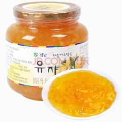 韩国进口 全南 蜂蜜柚子茶1000g