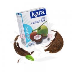 印尼进口 佳乐 （kara）椰浆 印尼风味优惠组合装 西米露甜品烘焙咖喱伴侣 200ml *3